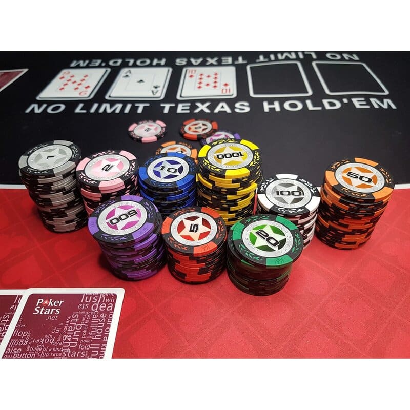 Chip poker là gì? Hướng dẫn chọn và mua bộ chip poker