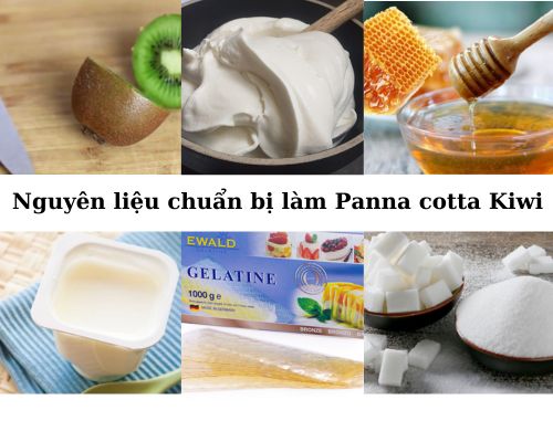 Cách làm Panna Cotta Kiwi kiểu Ý thơm ngon