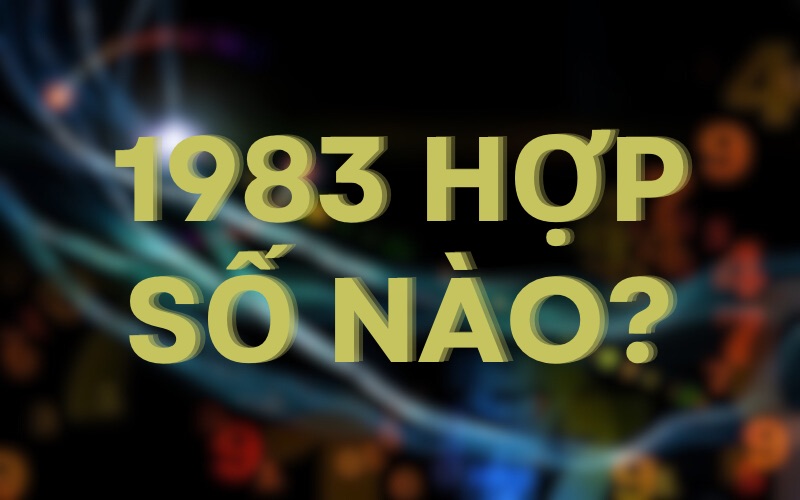 Người sinh năm Quý Hợi 1983 hợp những số nào?